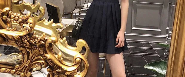 Hebe Sle Retro Collar Little Bla Dr Women Sweet And Spicy Waist Cinching Summer ort Sve High Waist A-Line Dr