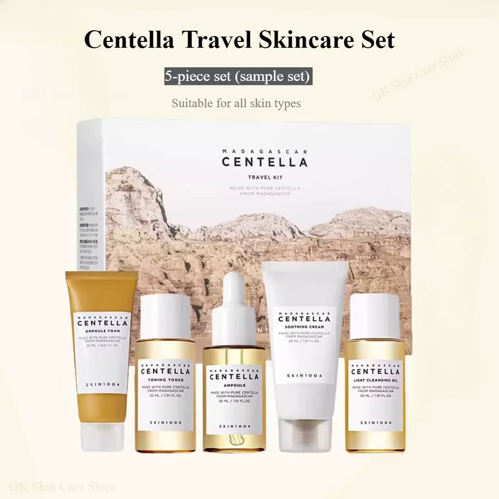 Korean Anua Skin Care Set Heartleaf 77% Toner Deep Cleansing Oil Remove Cosmetic Face Cleanser Skincare Products Original