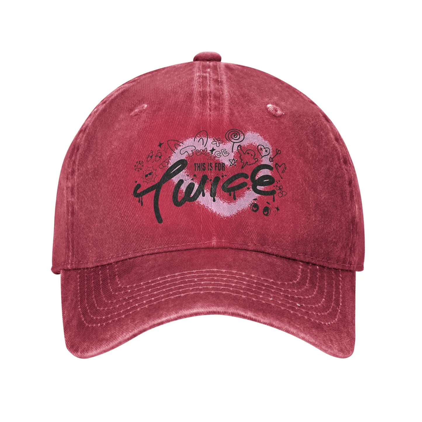 Unisex Twice this is for World TOUR  Cap Wear Baseball Cap Vintage  Trucker Hats Adjustable Badiee Stylez