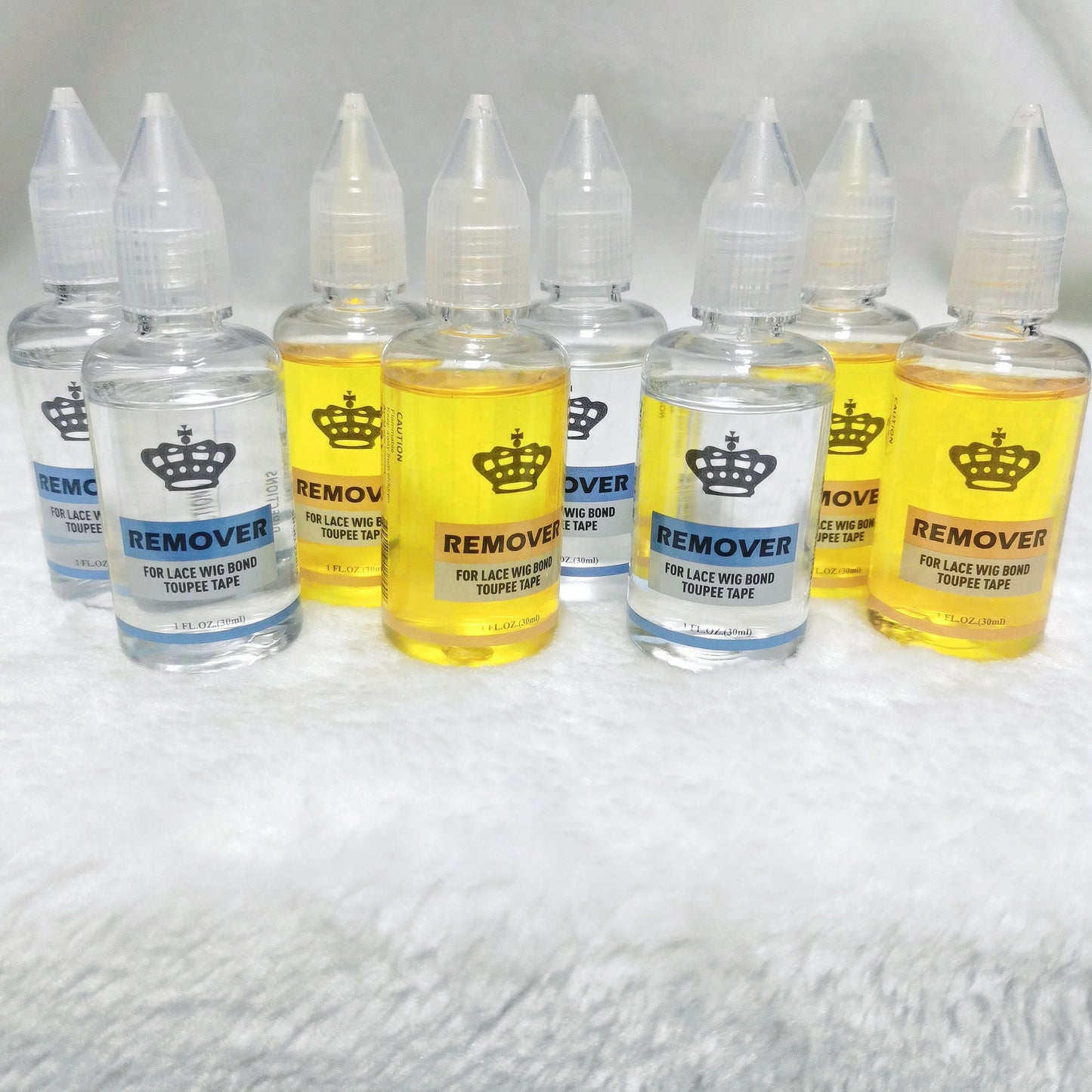 30ml Wig Glue Remover For Lace Wig/Toupee/Closure/Tape Hair Extension Clear Remover For Adhesive Tape Yellow Liquid Glue Remover