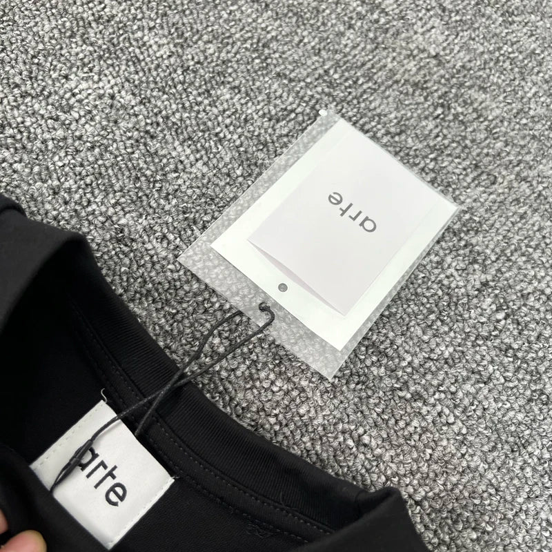 ARTE T-shirts Men Women Couples Streetwear High Quality Print Round Neck Short Sleeve Arte Top Tee One Day Shipped Out