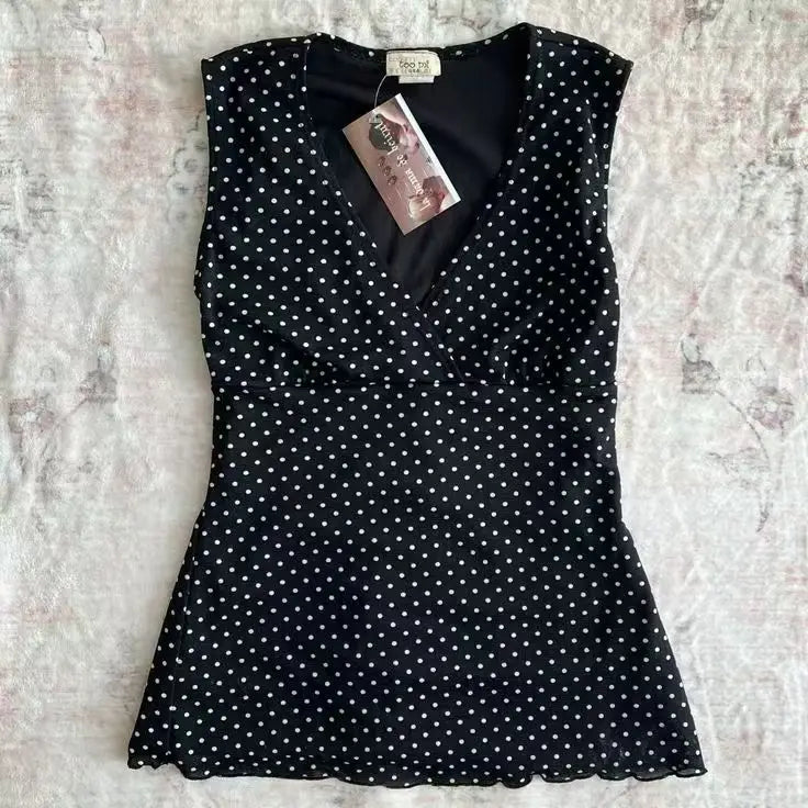 Punk Vintage 2000s Streetwear T shirts Women Clothes Gothic Slim Skulls Print Femme Tshirt Short sleeve Kpop Aesthetic Crop Tops Balck1