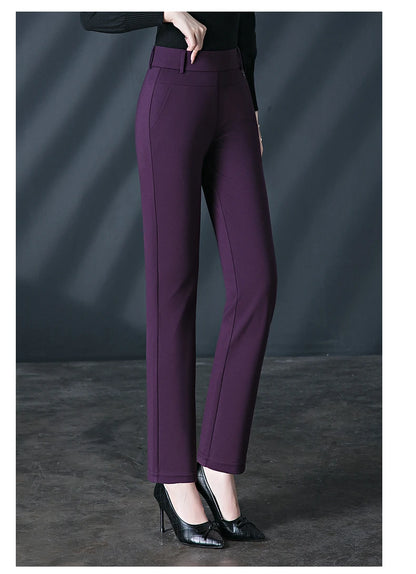 Leggings Women's Autumn and Winter Style High Waist Large Size Tight-fitting High-Elastic Foot Pants Casual Slim Trousers M-6XL