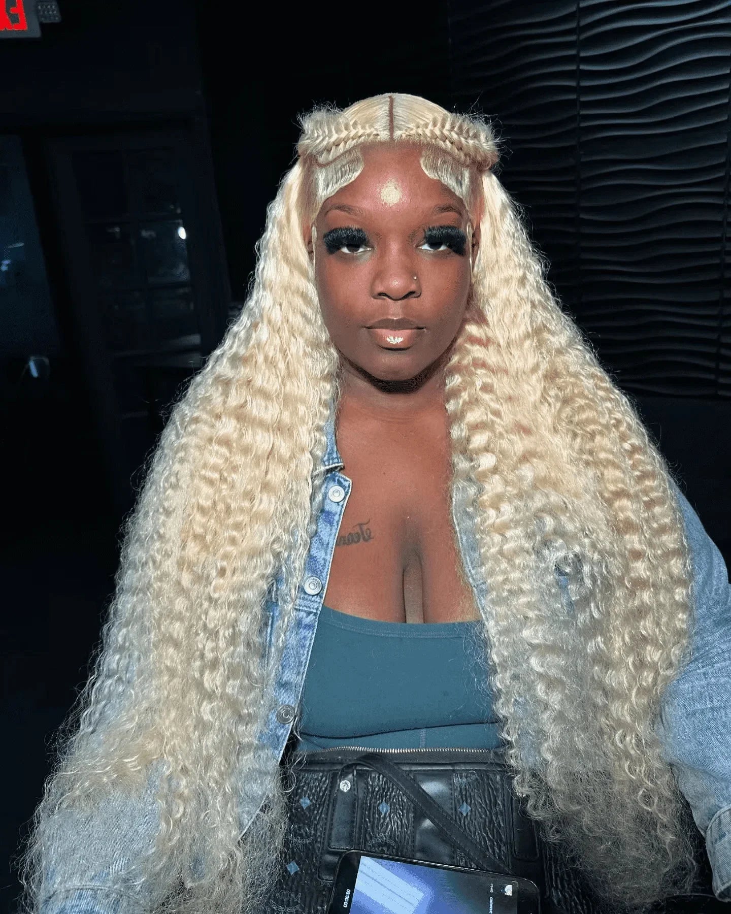 613 Blonde HD Lace Frontal Wig 13x4 13×6 Deep Wave Lace Front Human Hair Wig Colored Curly Wigs Water Wave Wigs For Women ﻿ ﻿ Badiee Stylez