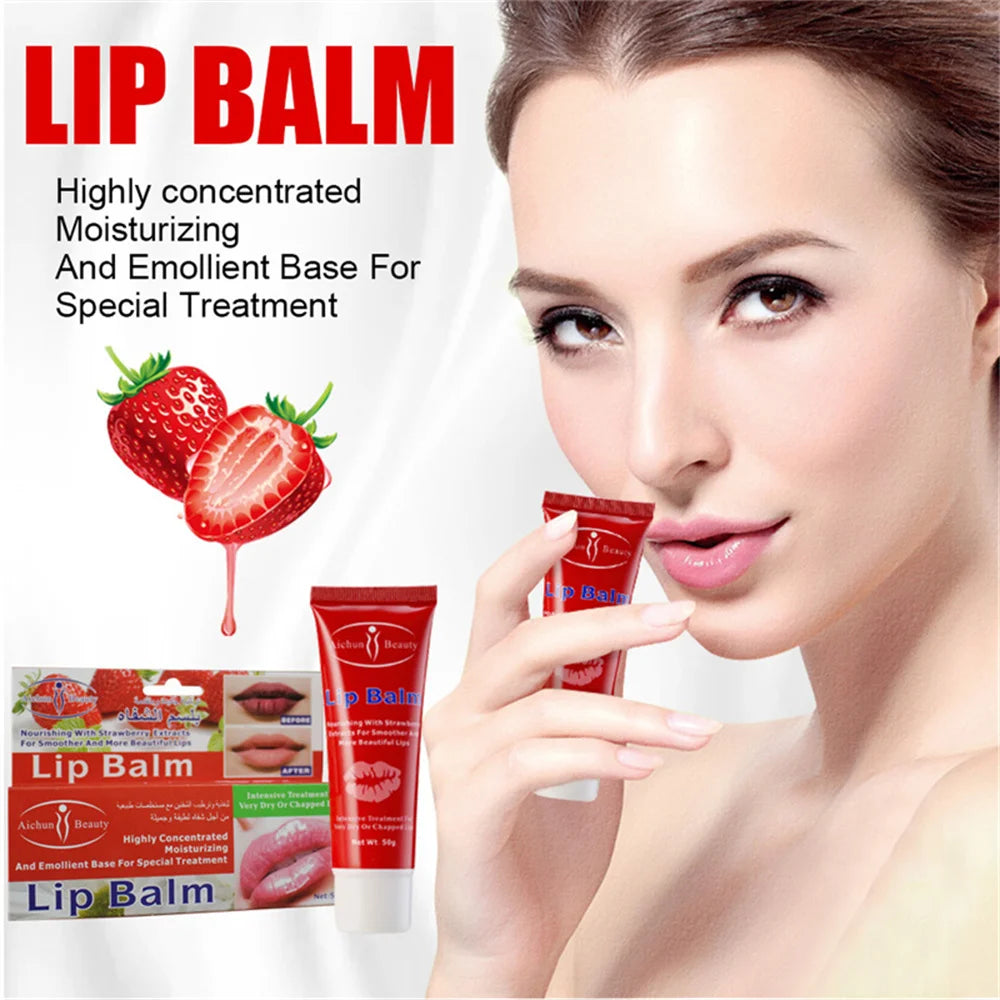 Lip Balm Long-Lasting Moisturizing Nutritious lip Smooth Tender Anti Dry Cracking Repair Lip Fruit essence Lip care Products
