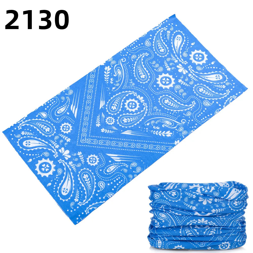 2101Unisex Climbing Hiking Scarf Sport Headwear Bandanas Motorcycle Turban Hand Band Magic Scarves Outdoor Cycling Headband Mask