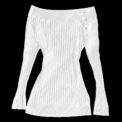 Sexy Punk Y2k Long sleeve Crop Top One shoulder Harajuku Grunge Goth Pullover Streetwear Hip Hop Baby Tee Retro Fashion Top EMO Bai