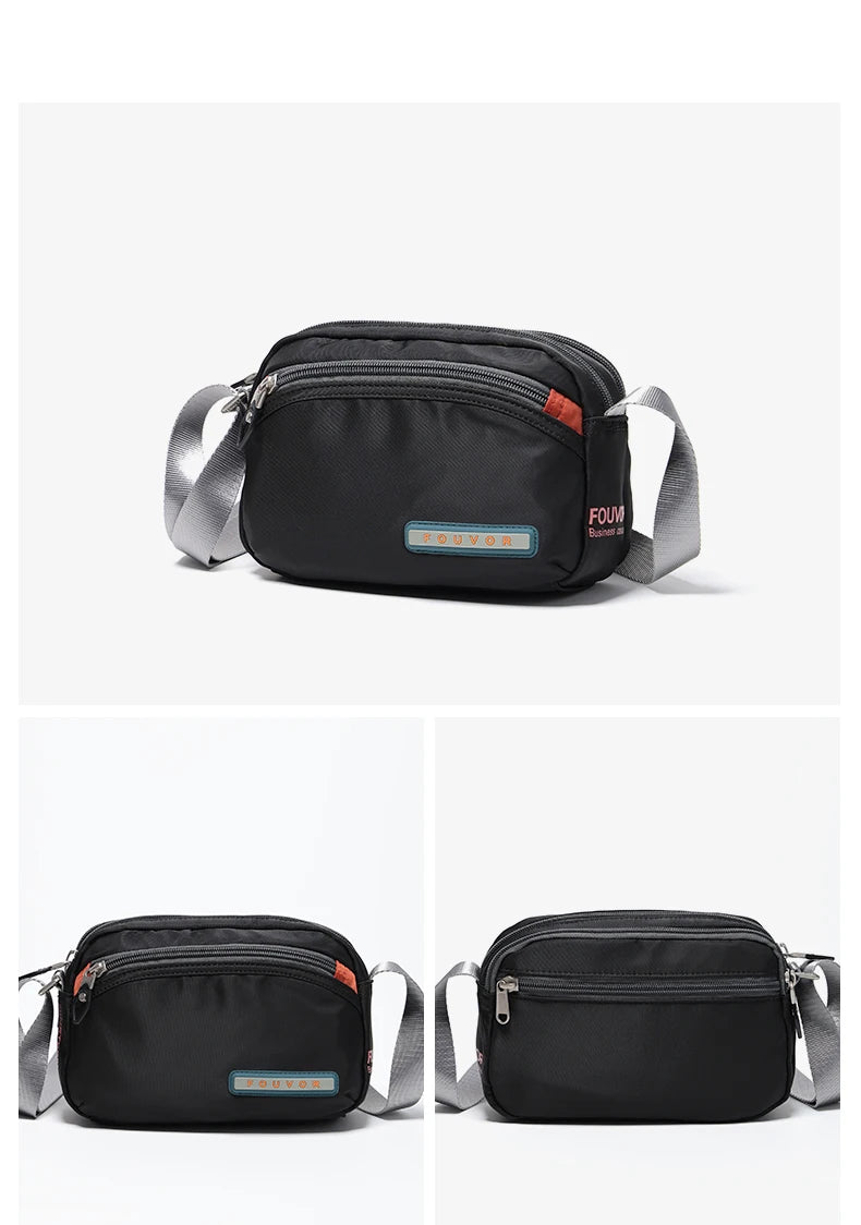 Fouvor Women Shoulder Bag Trend 2025 Nylon Small Crossbody Bag Fashion Sports Waterproof High End Messenger Bags Ladies 2587-19