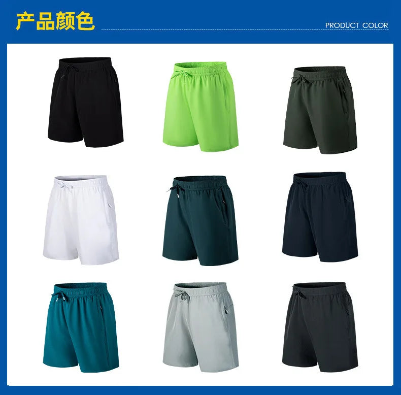 New Summer Men's Sport Shorts Male Breathable Tennis Shorts Quick-Drying Badminton Trousers Outdoor Running Fitness Sportwear Badiee Stylez