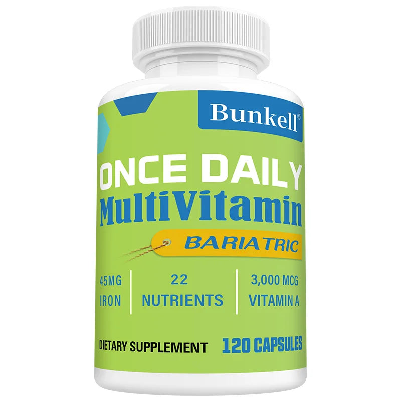 Vitamin Supplement, Once Daily Weight Loss Multivitamin, Multimineral with Iron 45 mg, Supports Weight Management, 120 Capsules 120coumt United States