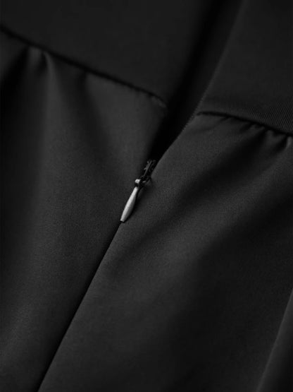 Women Summer Fashion Sexy Mini Tank Dress Sleeveless Halter Neck Solid Tie Up A-line High Waist Party Clubwear Bubble Dress