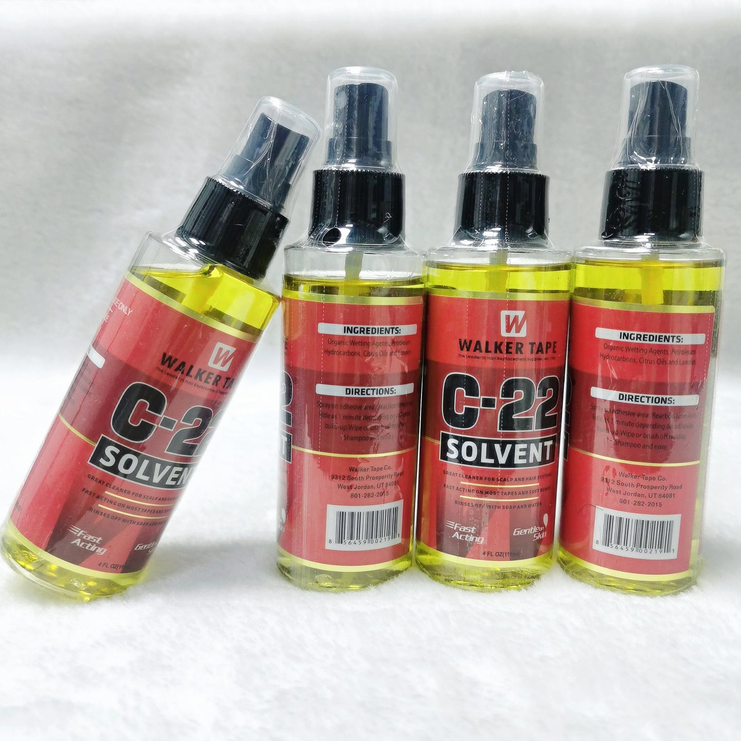 Wholesale  Walker Tape Ultra Hold Hair System Adhesive & 4oz 118ml C22 Solvent Wig Glue Remover for lace wigs toupee closure