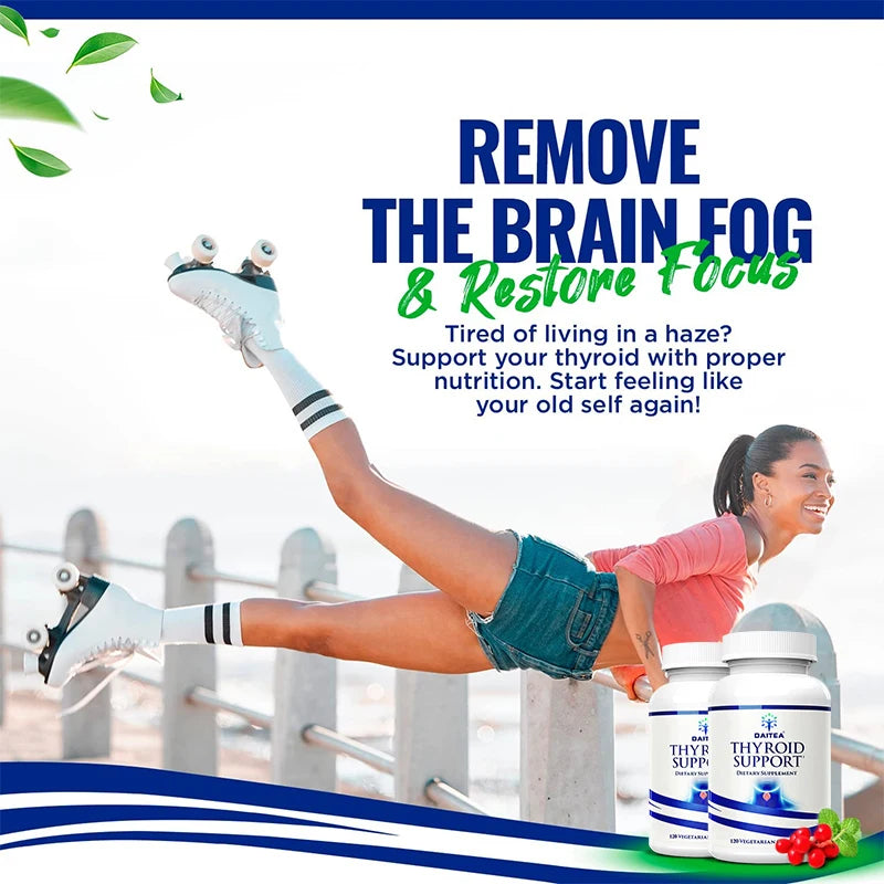 Thyroid Supplement - Metabolism, Energy & Focus- Supports Healthy Thyroid Energy - Vitamin B12 Complex