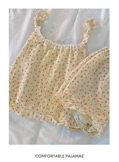 Summer Ins Sle Women's Cotton Spwear Sweet Strap ort Pants Home Clothes Sexy Cute Japanese Sle Pure Desire Home Clothes