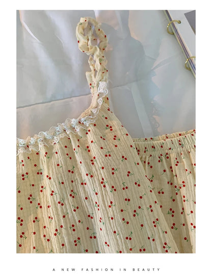 Summer Ins Sle Women's Cotton Spwear Sweet Strap ort Pants Home Clothes Sexy Cute Japanese Sle Pure Desire Home Clothes