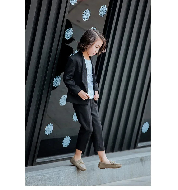 Children Loafers Shoes Boys Flat Sneakers Baby Kids Casual Shoes Toddler Girls Breathable Slip-on Shoes Soft Bottom Solid Color Badiee Stylez