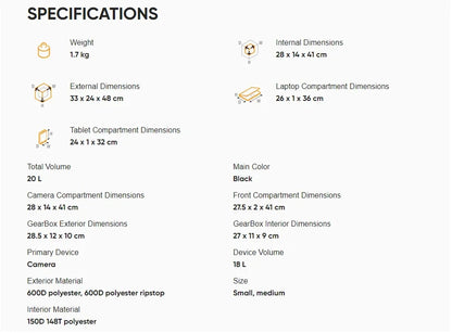 Lowepro Camera Bag Flipside 400 AW III DSLR Camera High-capacity Photography Backpack Laptop Drone Backpack