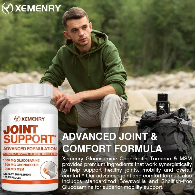 Joint Support Capsules Supplement - Arthritis Relief, Relieves Joint Pain, for Joint Health, Enhances Immunity & Muscle Health