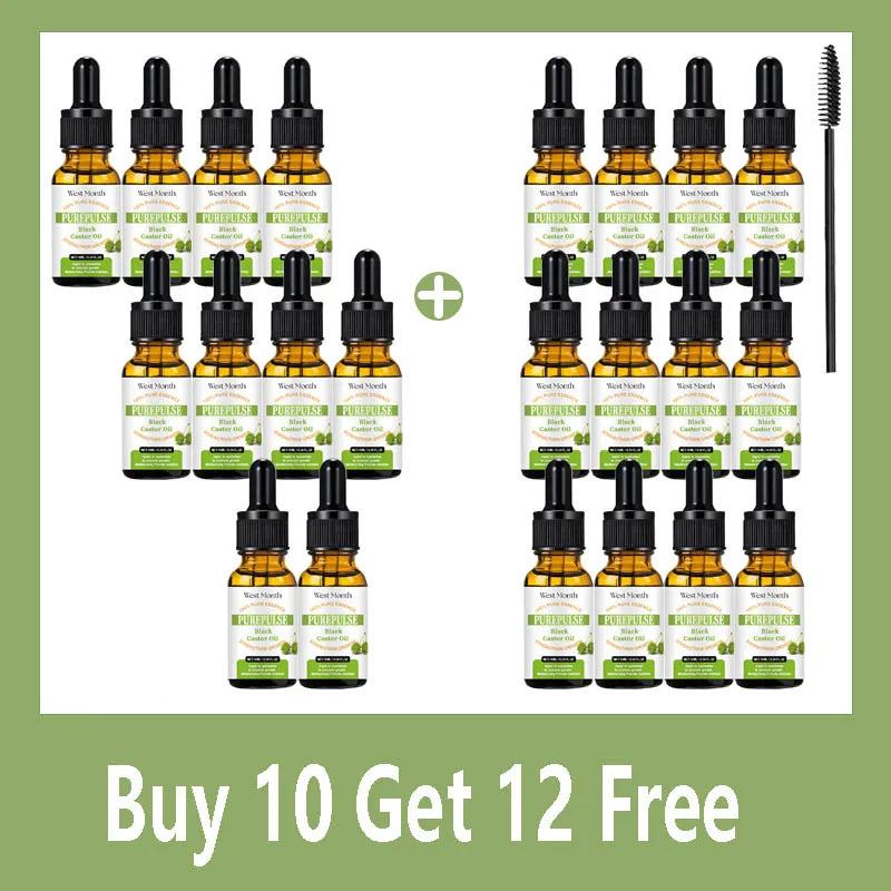 Eyelash Fast Grow Serum Lengthen Thicken Natural Curl Enlargement Eyelash Growth Natural Eyelashes Growth Serum in a week Buy 10 Get 12 Free