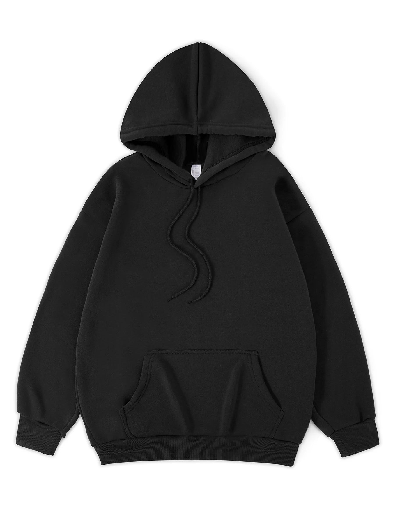 Colorful Facial Expressions Hoodie Women Happy Day Hoodies Warm Fleece Woman Hoody Fur-liner Pullover Casual Clothing