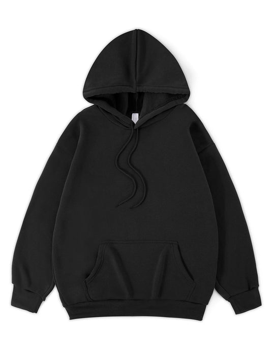 Colorful Facial Expressions Hoodie Women Happy Day Hoodies Warm Fleece Woman Hoody Fur-liner Pullover Casual Clothing