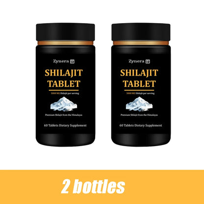 Male Enhancing Supplement With Shilajit Tablets Support for Sperm Quality Natural Muscle Builder Enlargement Pills Stamina Man 2 bottles