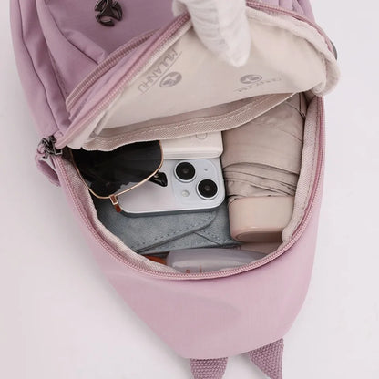Waterproof Nylon Women Chest Shoulder Bags for Female Crossbody Sac Ladies Crossbody Bags Lightweight Girls Messenger Travel Bag