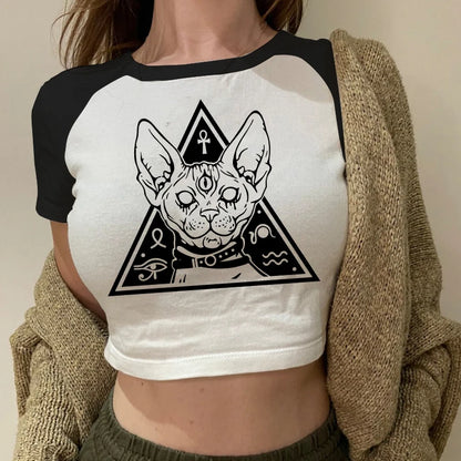 2023 Sexy T Shirts Future Milf Star Fashion Women Crop Top Harajuku Streetwear Outfits Summer Sexy Party Femme Y2k Women Clothes Y411