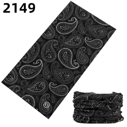 2101Unisex Climbing Hiking Scarf Sport Headwear Bandanas Motorcycle Turban Hand Band Magic Scarves Outdoor Cycling Headband Mask 2149