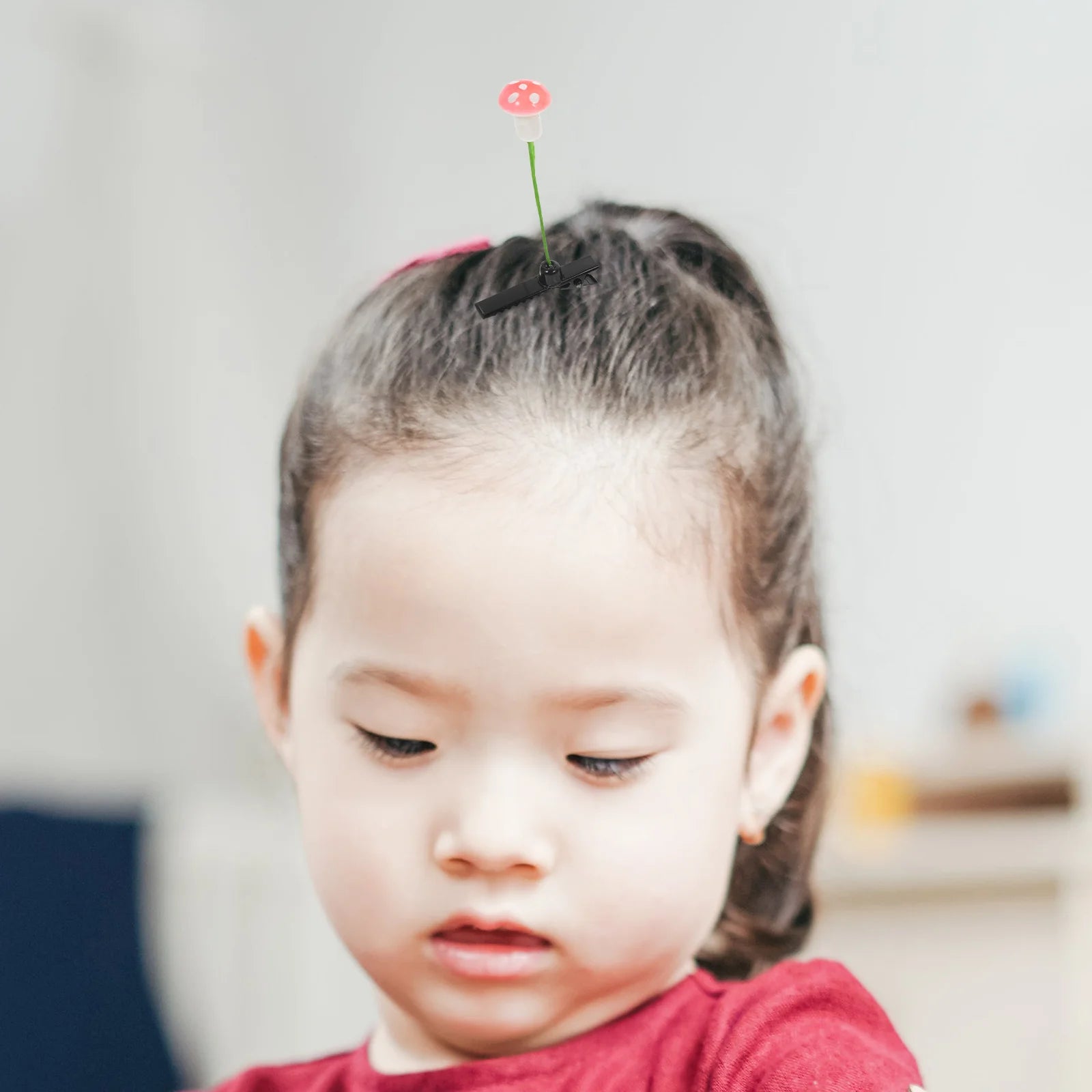 30 Pcs Accessories Mushroom Lemon Tree Hair Clip Women's Barrettes Hairclip Clips Small Plastic and Zinc Alloy