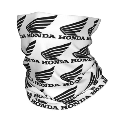 Custom H-Hondaes Motorcycle Rider Winter Headband Neck Warmer Women Men Ski Running Tube Scarf Moto Face Bandana Gaiter 24 Bandana