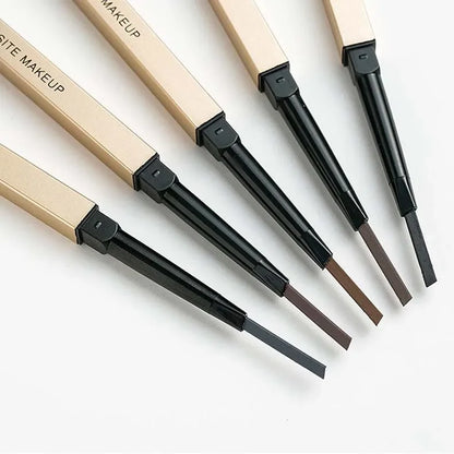 Double Head Eyebrow Pencil with Brush Waterproof Smooth 5 Colors Eye Brow Pen Tint Mascara Enhance Cosmetics Beauty Women Makeup