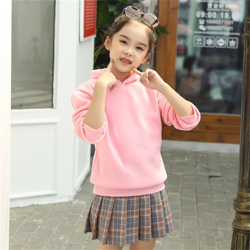 New children's casual Harajuku hooded jumper fashion boys and girls hoodie casual children's hooded tops Badiee Stylez