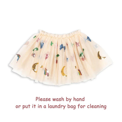 2025 Girls Party Princess Dress KS Kids Sequin Mesh Dresses Girl Full Print Dress Carnival Party Baby Cute Skirt Children Gifts NO 4