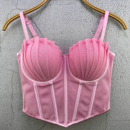 Y2k Top Women Clothing Sexy Tops Camis Tees Fashion Clothes Corset Streetwear Party Club Underwear Bustiers Slimming Lingerie