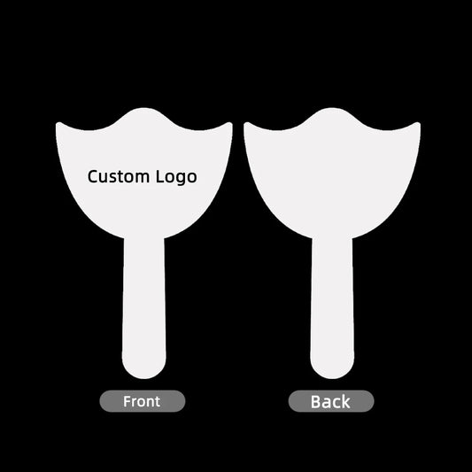 1 Pc Lash Artist Customize Logo Social Media Face Photo Prop Eyelash Technician Prop Handheld Acrylic Palette Lash Salon Tools LashProp