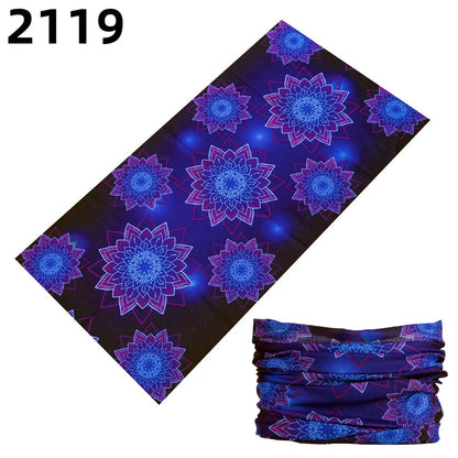 2101Unisex Climbing Hiking Scarf Sport Headwear Bandanas Motorcycle Turban Hand Band Magic Scarves Outdoor Cycling Headband Mask 2119
