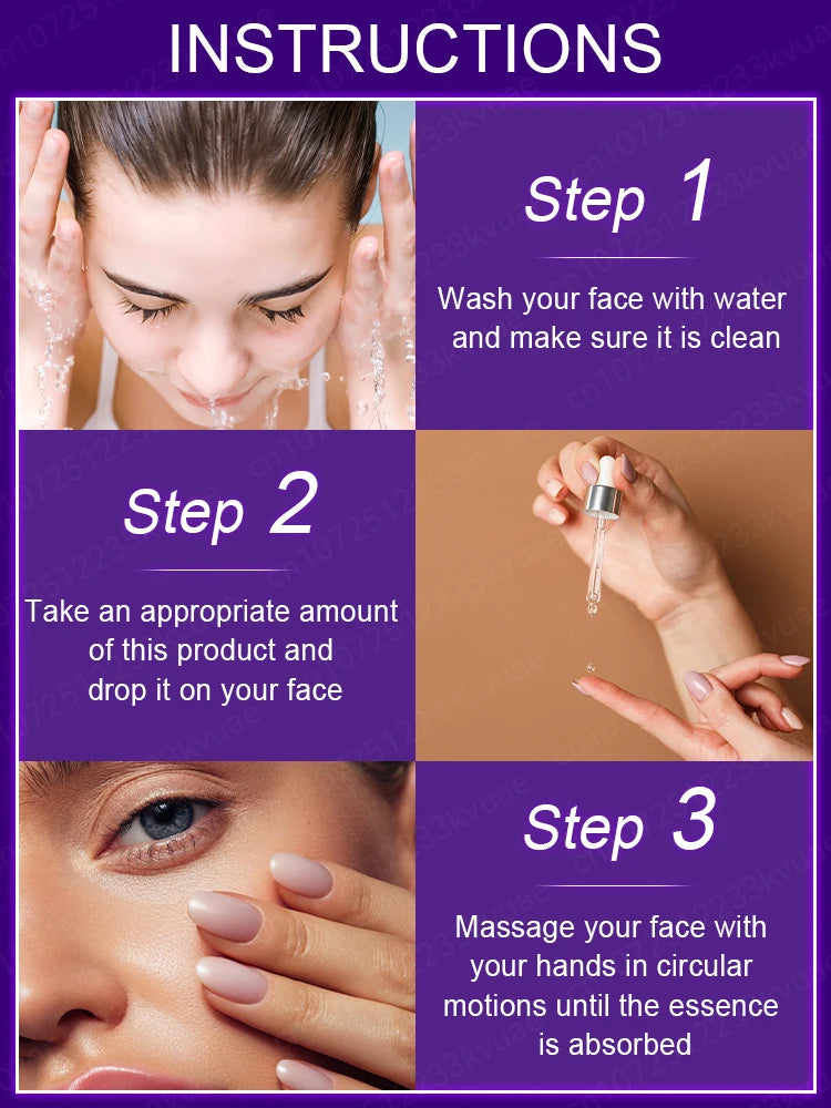 No wrinkles, 20 years younger