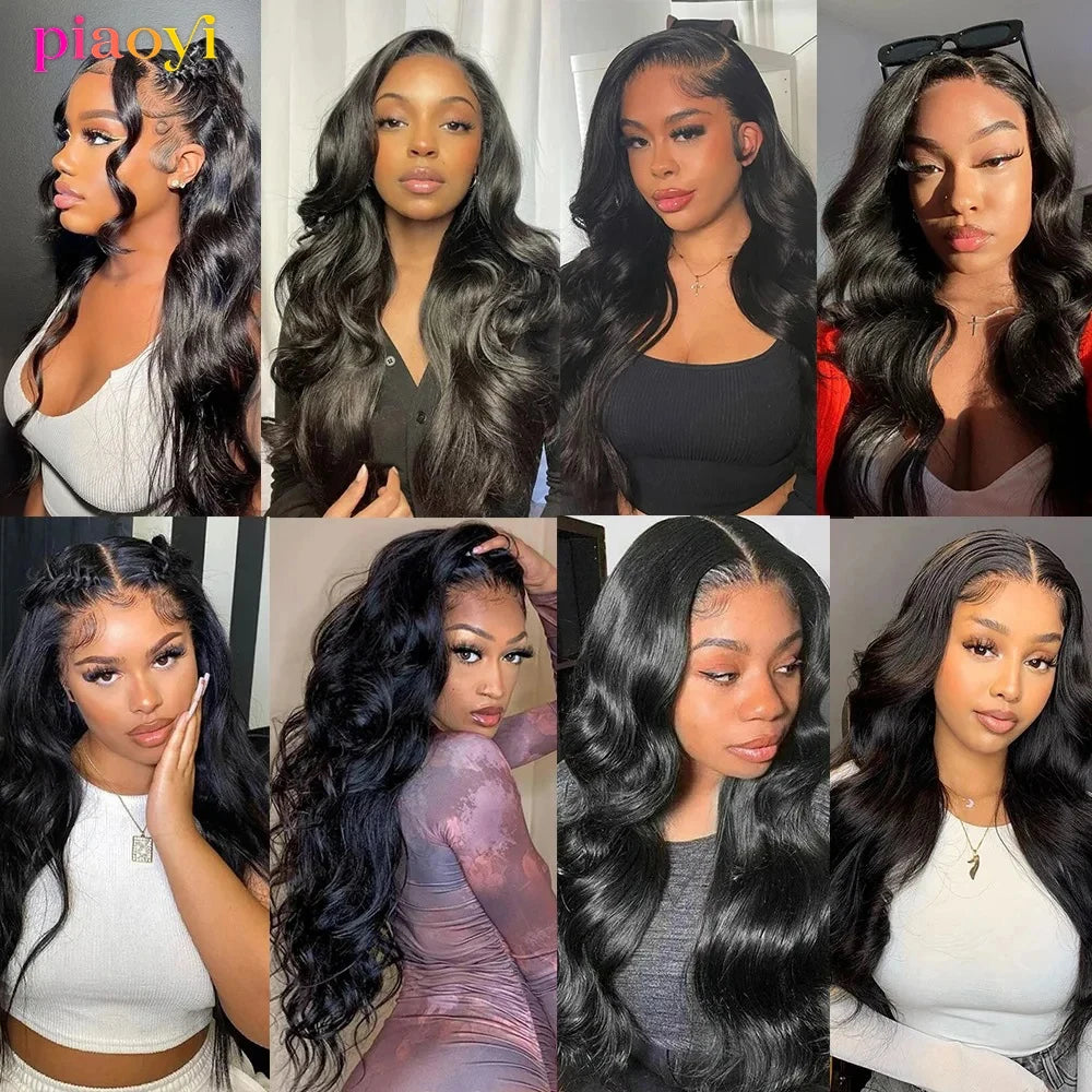 Body Wave Bundles And Closure Human Hair Bundles With Closure 20 22 24 Inch Raw Human Hair Weave Extensions Closure Human Hair