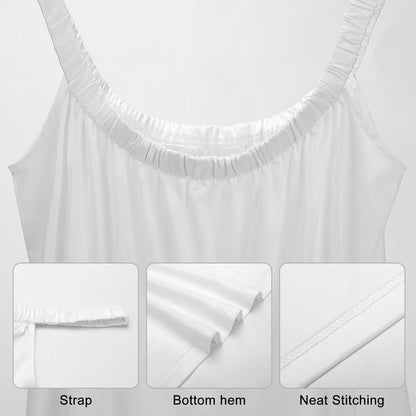 Lady Trend Streetwear Women's A-line Slip Dress Daily Soft Wear Woman Loose Dresses Summer Female Casual Cartoon Clothes Y2K