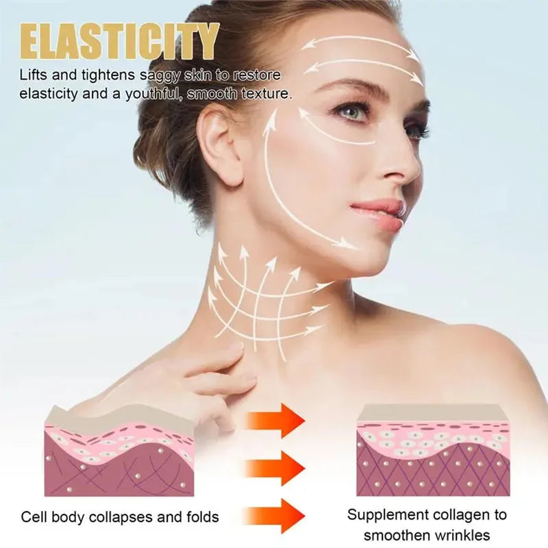 Retinol Wrinkle Remover Face Set Instant Firming Lifting Anti-Aging Serum Fade Fine Lines Whitening Korean Skin Care Products