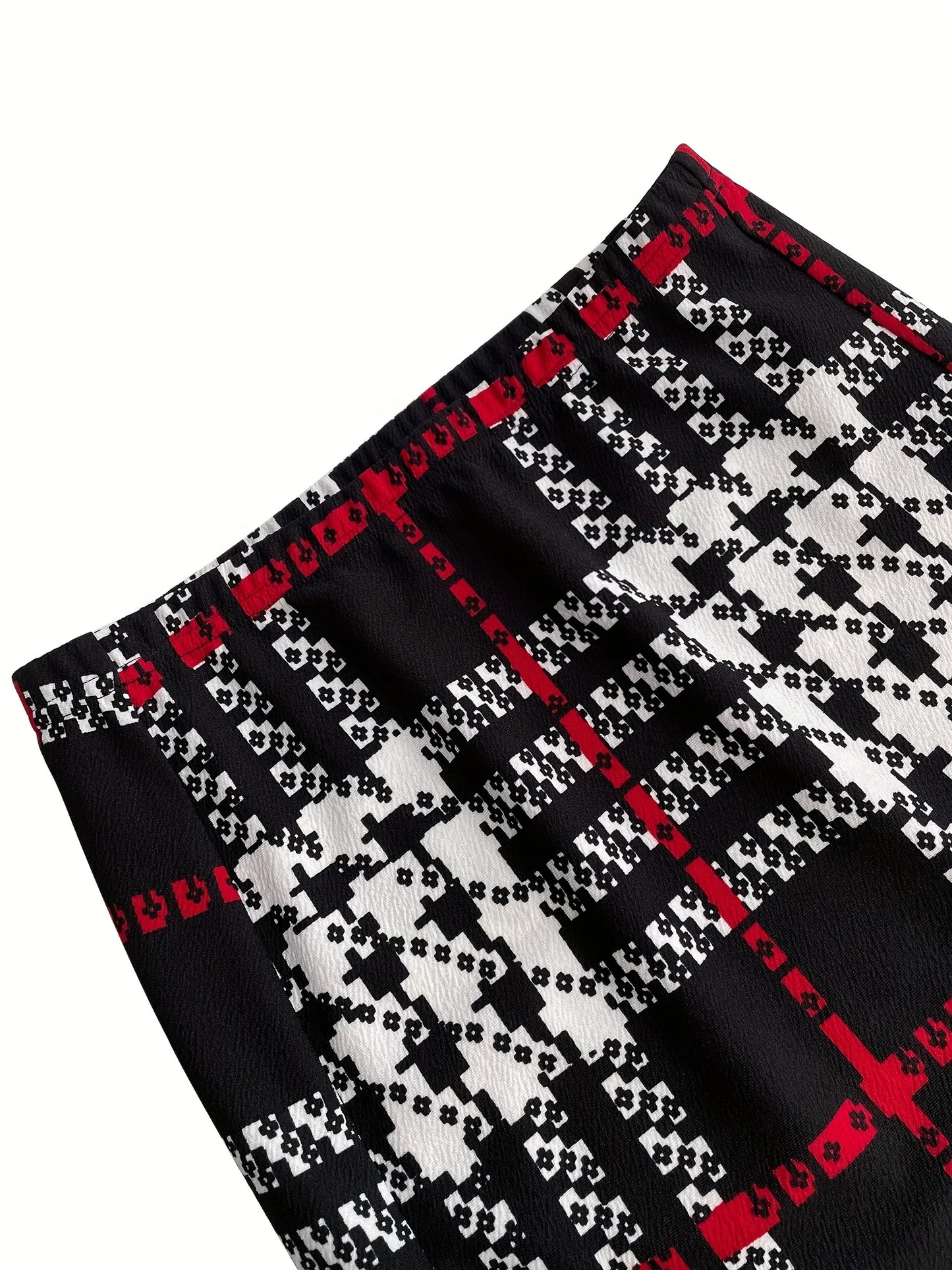 Plaid Skirt Sexy Micro Skirt Offiece Lady Red Green Elegant Pencil Mini Skirts Streetwear High Waist Lady Short Skirt for Women