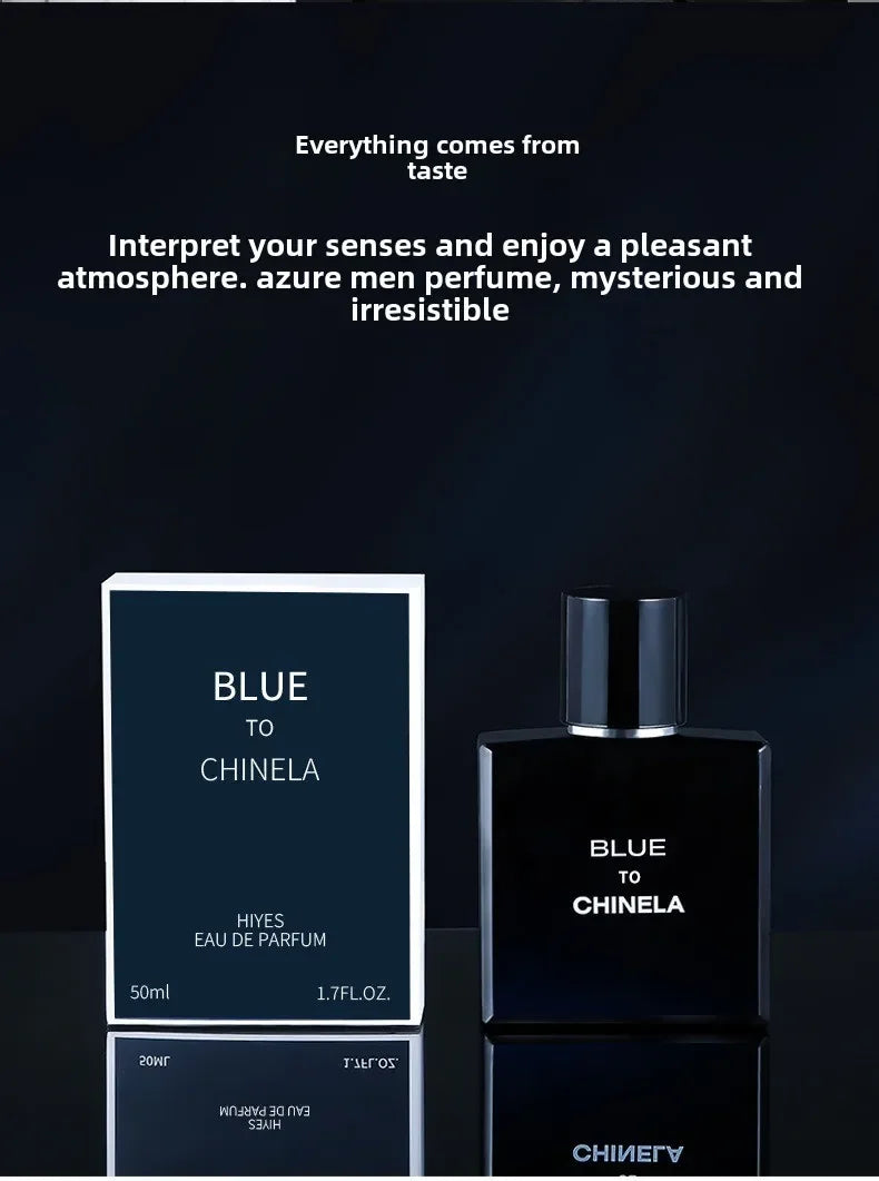 Long Lasting Fragrance Pheromone Perfum Fresh Woody Men's Fragrance Blue Men's Perfume Charm Man's Taste Cologne Fresh Students - Badiee Stylez