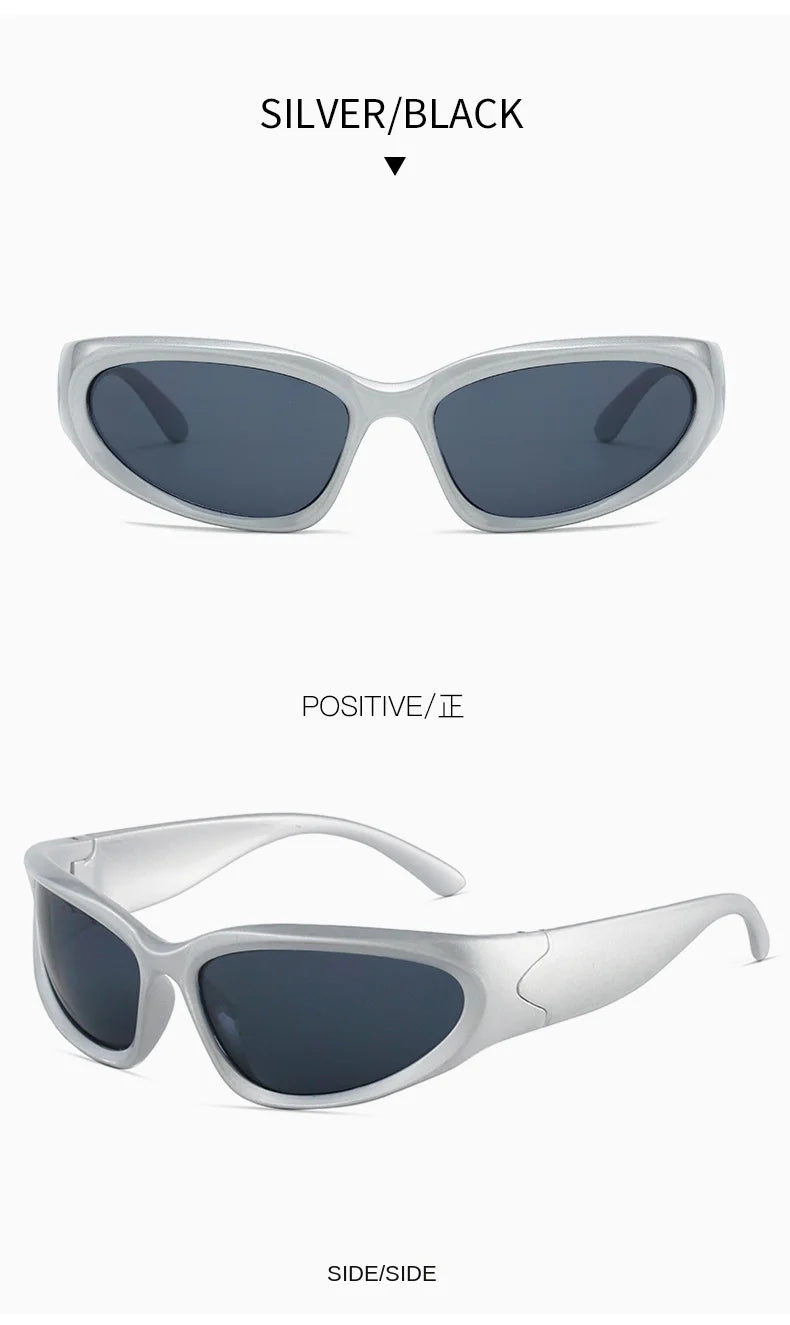 1/2/3pcs Fashionable Men and Women Sunglasses High-end Y2K Square Bicycle Glasses Resistant Sunglasses Outdoor Hiking Glas UV400 Badiee Stylez