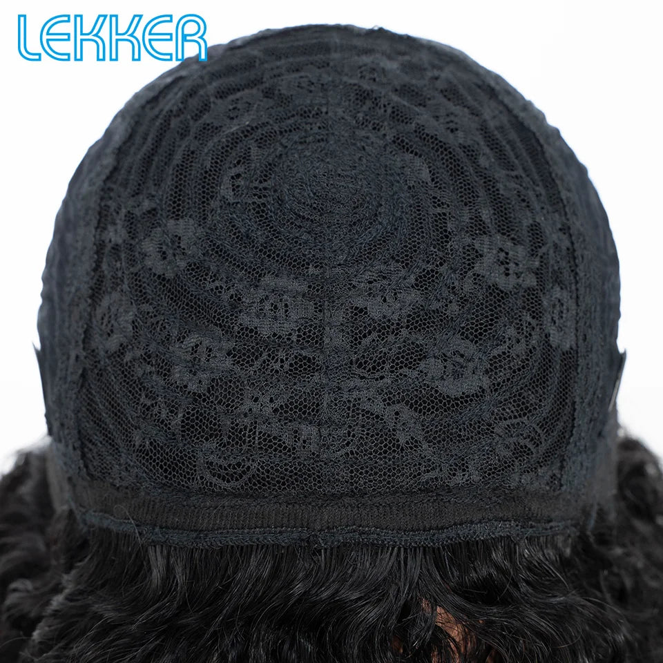 Lekker Colored Short Pixie Afro Kinky Curly Bob 100% Human Hair Wigs For Women Brazilian Remy Hair Ombre Brown Clearance Ginger Badiee Stylez