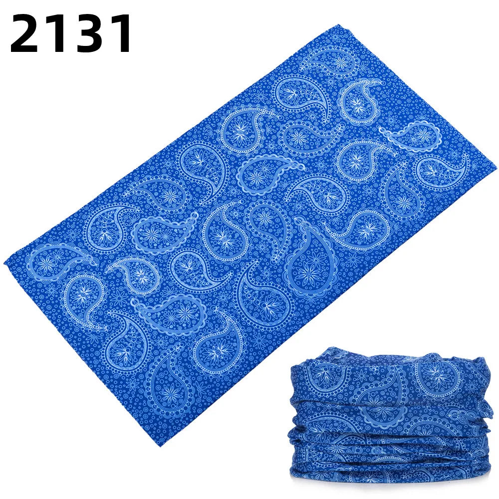 2101Unisex Climbing Hiking Scarf Sport Headwear Bandanas Motorcycle Turban Hand Band Magic Scarves Outdoor Cycling Headband Mask 2131