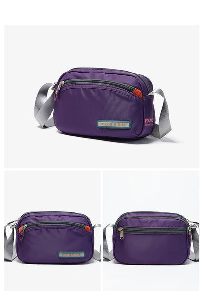 Fouvor Women Shoulder Bag Trend 2025 Nylon Small Crossbody Bag Fashion Sports Waterproof High End Messenger Bags Ladies 2587-19