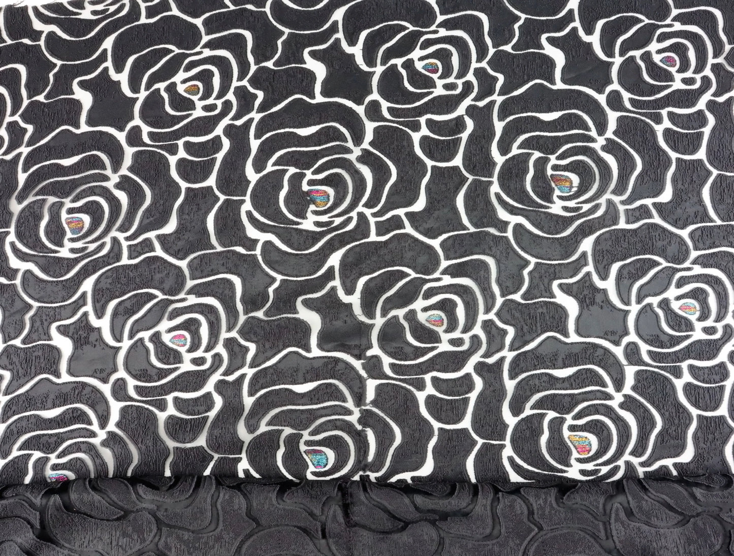 Latest French Brocade Jacquard Tulle Lace Fabric 2024High Quality African Gilding Satin Lace Fabric For Women Wedding Dress Sew