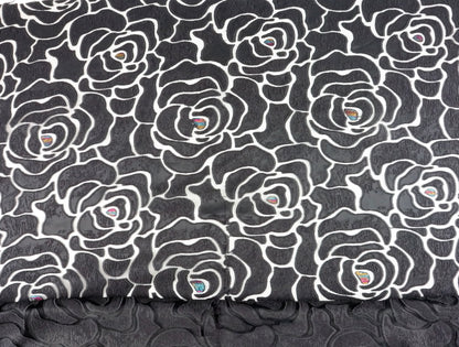 Latest French Brocade Jacquard Tulle Lace Fabric 2024High Quality African Gilding Satin Lace Fabric For Women Wedding Dress Sew