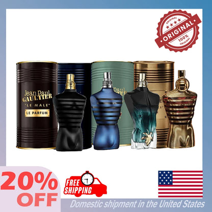 125ML Original Jean Paul Gaultier High Quality Men's Perfume Charm Cologne Pheromones Attract Sex Light Deodorant Long-lasting - Badiee Stylez